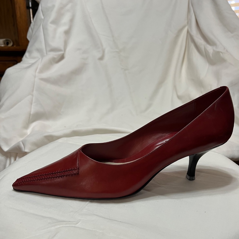 Cole Haan Country Pointy Leather Pump - Picture 2 of 6